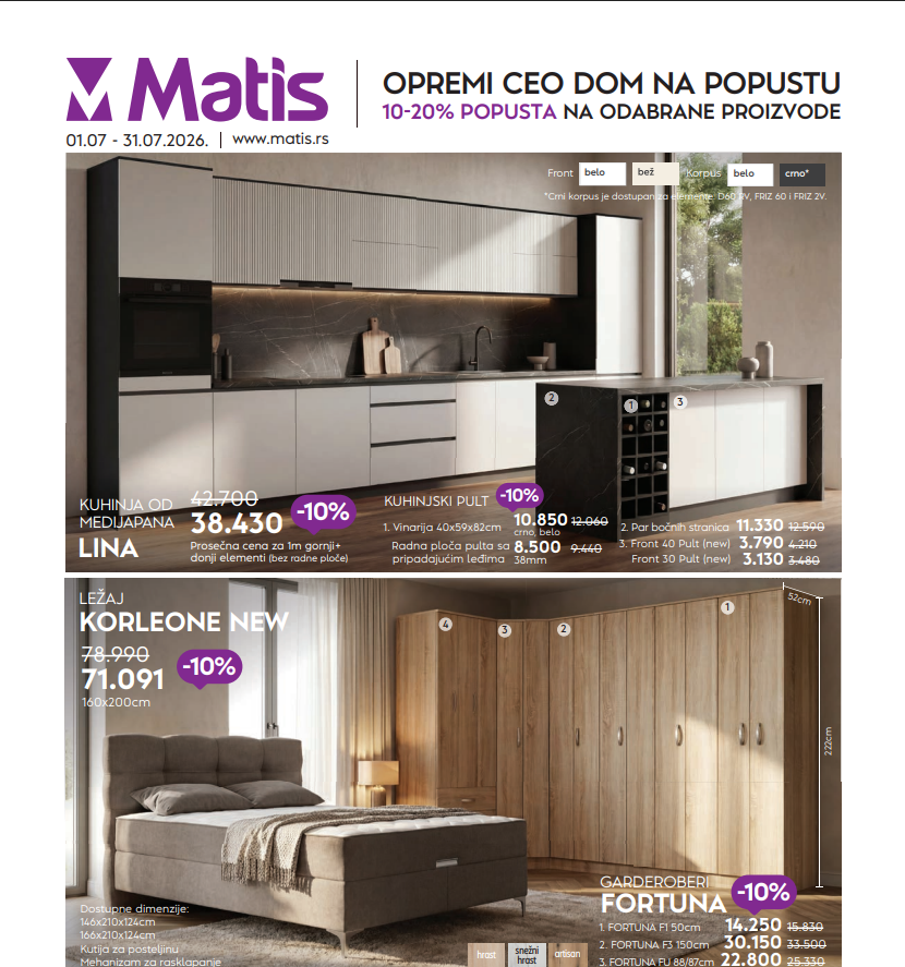 Matis katalog — akcija 01.07 - 31.07.2026.